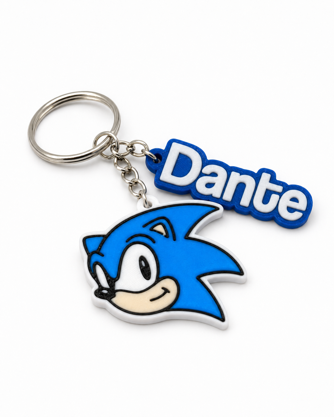 Llavero personalizado Sonic con nombre · foto 1 de 2